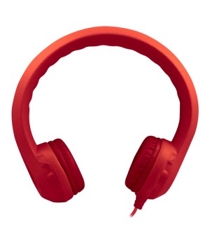 Flex-Phones, Foam Headphones, Red