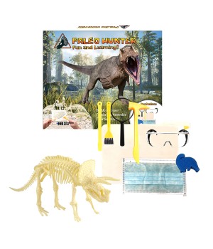 Paleo Hunter Dig Kit for STEAM Education - Triceratops Rex