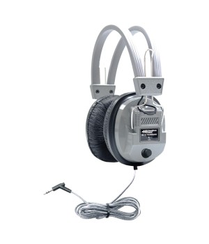 SchoolMate Deluxe Stereo Headphone with 3.5 mm Plug and Volume Control