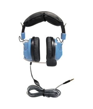 Deluxe Headset with Gooseneck Mic and In-Line Volume Control plus TRRS Plug