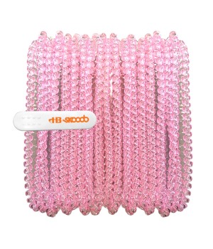 Skooob Tangle Free Earbud Covers - Translucent Pink