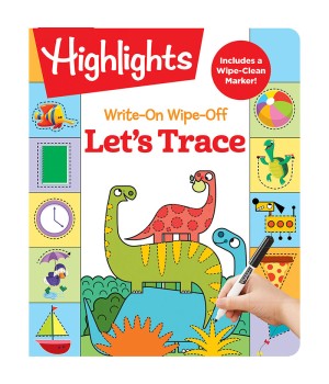 Let's Trace Write-On Wipe-Off Fun to Learn Activity Book