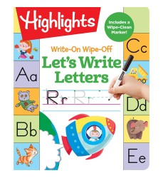 Let's Write Letters Write-On Wipe-Off Fun to Learn Activity Book