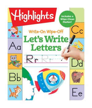 Let's Write Letters Write-On Wipe-Off Fun to Learn Activity Book