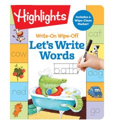 Let's Write Words Write-On Wipe-Off Fun to Learn Activity Book