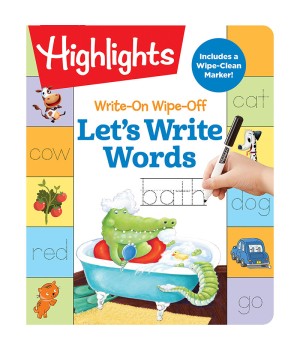 Let's Write Words Write-On Wipe-Off Fun to Learn Activity Book