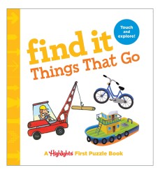 Find It Things That Go Board Book