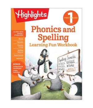 Learning Fun Workbooks, Phonics & Spelling