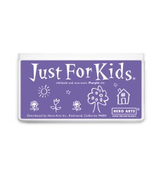 Jumbo Just for Kids Stamp Pad, Purple