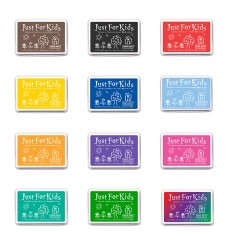 Just for Kids® Get Them All Ink Pad Bundle, Pack of 12