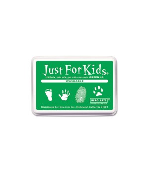 Just for Kids® Washable Ink Pad, Green