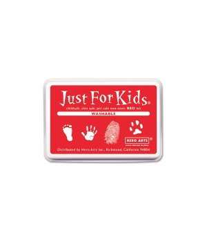 Just for Kids® Washable Ink Pad, Red