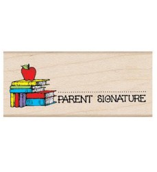 Parent Signature with Apple Stamp