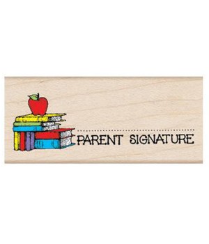 Parent Signature with Apple Stamp