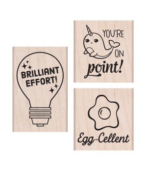 Brilliant Effort Wood Stamps Set