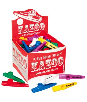 Kazoo Classpack, Assorted Colors, Pack of 50