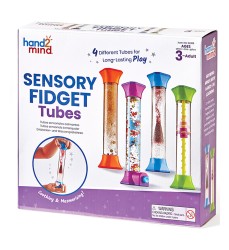 Sensory Fidget Tubes, Set of 4