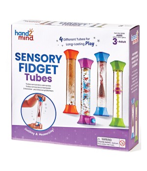 Sensory Fidget Tubes, Set of 4