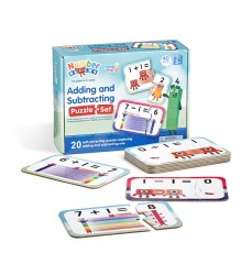 Numberblocks Adding and Subtracting Puzzle Set