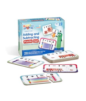 Numberblocks Adding and Subtracting Puzzle Set