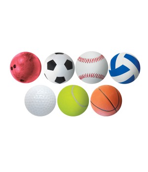 Sports Ball Accents, 6", Pack of 30