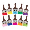 7IN HAPPY PAINTBRUSH ACCENTS 7IN HAPPY PAINTBRUSH ACCENTS