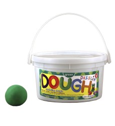 Dazzlin' Dough, Green, 3 lb. tub