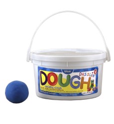 Dazzlin' Dough, Blue, 3 lb. tub