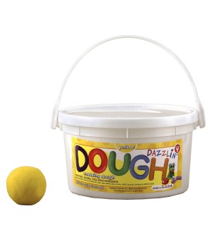 Dazzlin' Dough, Yellow, 3 lb. tub
