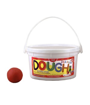 Scented Dazzlin Dough, Red (Watermelon), 3 lb. tub