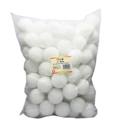 Craft Foam Balls, 2 Inch, White, Pack of 100