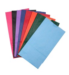 Bright Assorted Bags, 6" x 3 1/2" x 11", Pack of 28