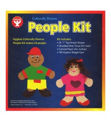 Culturally Diverse People Kit, 7", Make 24 People