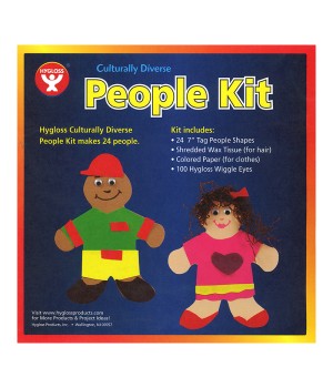 Culturally Diverse People Kit, 7", Make 24 People