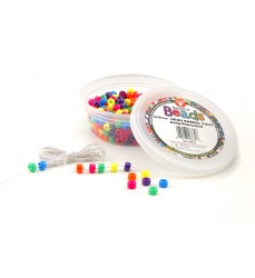Bucket O Beads, Neon Barrel, 6 x 9 mm, Pack of 375