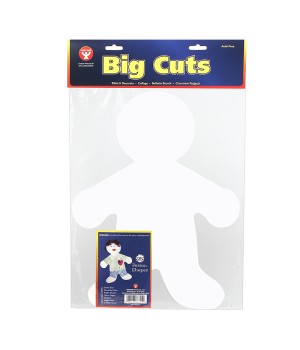 16" Me Kid Big Cut-Outs Paper Shape, Pack of 25