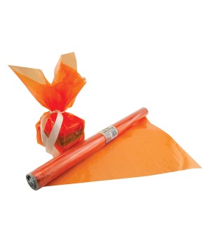 Cello-Wrap Roll, Orange, 20" x 12-1/2'