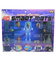 Human Anatomy Smart Mats, Set of 4