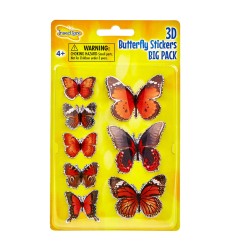 3D Butterfly Stickers BIG PACK