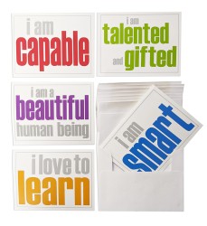 Note Cards with Envelope, Self-Esteem Booster Set, 2 Each of 5 Titles, Set of 10