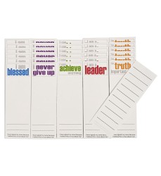 Page Keepers Bookmarks, Encouragement Booster Set, 6 Each of 5 Titles, Set of 30