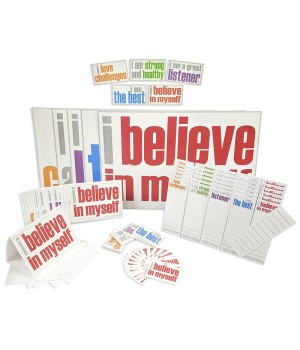 Positivity Ultra Booster Set, Posters, Magnets, Notes, Page Keepers, Note Cards, 150 Pieces