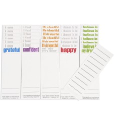 Page Keepers Bookmarks, Confidence Booster Set, 6 Each of 5 Titles, Set of 30