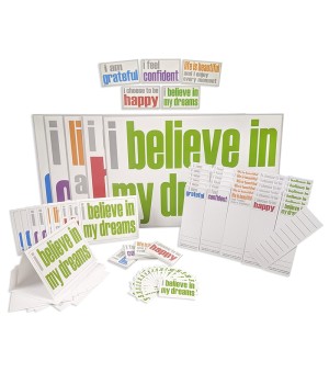 Confidence Ultra Booster Set, Posters, Magnets, Notes, Page Keepers, Note Cards, 150 Pieces