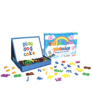 Rainbow Phonics Magnetic Letters, 85 Pieces