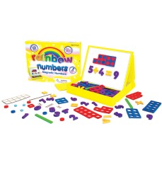 Rainbow Numbers Magnetic Numbers, 155 Pieces