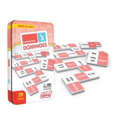 Contraction Match & Learn Dominoes