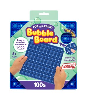 100s Pop and Learn Bubble Board