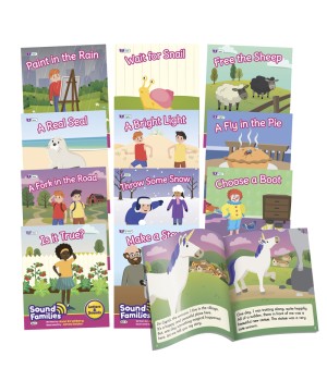 Sound Families Decodable Readers Long Vowel Fiction Phase 5.5, Set of 12