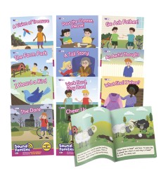 Sound Families Decodable Readers R-controlled Fiction Phase 5.5, Set of 12